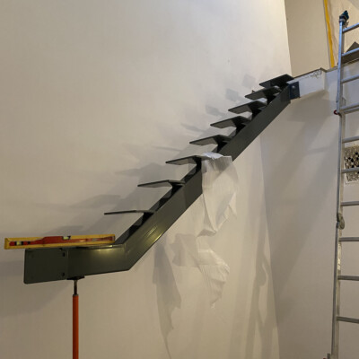 Produktfoto: Mittelholmtreppe mit Podest 3