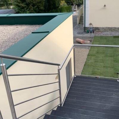 Produktfoto: Edelstahltreppe mit Stabgeländer in Niederösterreich 11