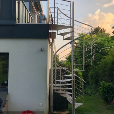 Produktfoto: Spindeltreppe Vienna 21
