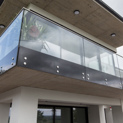 Produktfoto: Nurglasgeländer 18