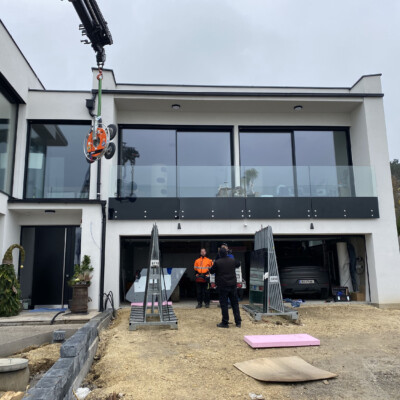 Produktfoto: Nurglasgeländer in Niederösterreich 10
