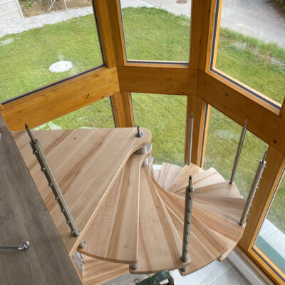 Produktfoto: Spindeltreppe Modell "Salzburg" in Niederösterreich 8