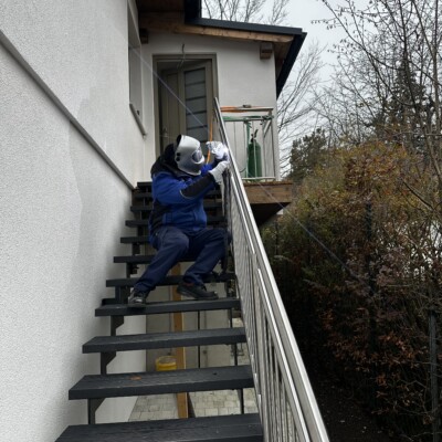 Produktfoto: Stahlwangentreppe abgetreppt 6