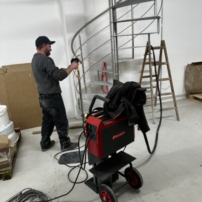 Produktfoto: Spindeltreppe "Linz" 4