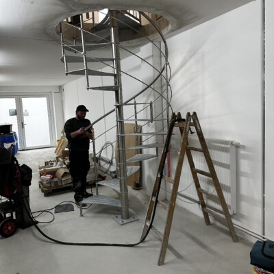 Produktfoto: Spindeltreppe "Linz" 4