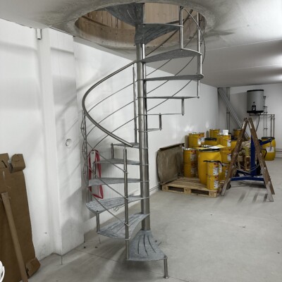 Produktfoto: Spindeltreppe "Linz" 4