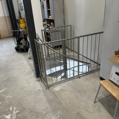 Produktfoto: Spindeltreppe "Linz" 4