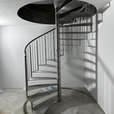 Produktfoto: Spindeltreppe "Vienna" Komplett-Edelstahl 6