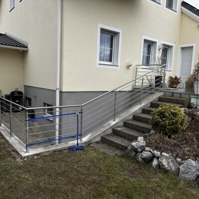Produktfoto: Edelstahl Relinggeländer 4