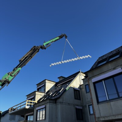 Produktfoto: Stahlwangentreppe und 135LM Nurglasgeländer 6