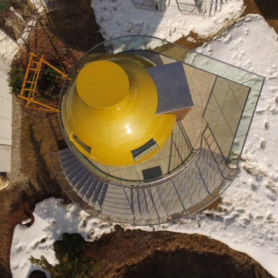Produktfoto: Doppelmittelholmtreppe abgetreppt komplett aus Edelstahl 8