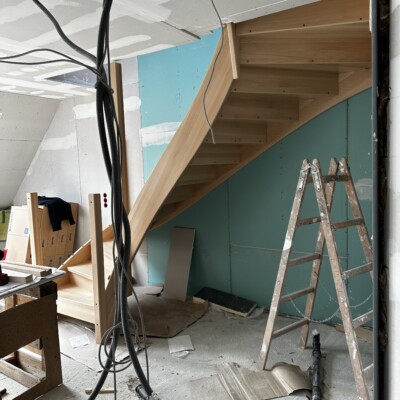 Produktfoto: Holzwangentreppe 2