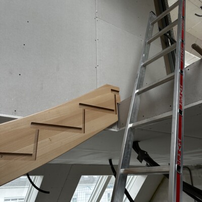 Produktfoto: Holzwangentreppe 5