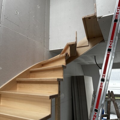 Produktfoto: Holzwangentreppe 5