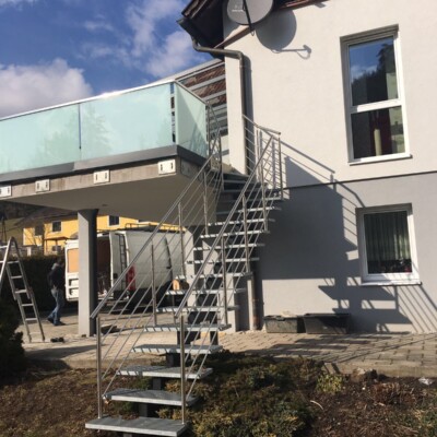 Produktfoto: Glasgeländer 40